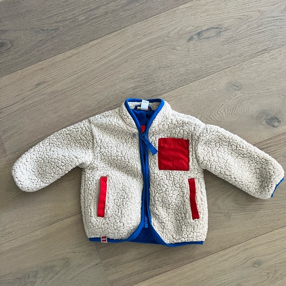 Sherpa Target Lego Baby Zip Up Fleece - Picture 1 of 3